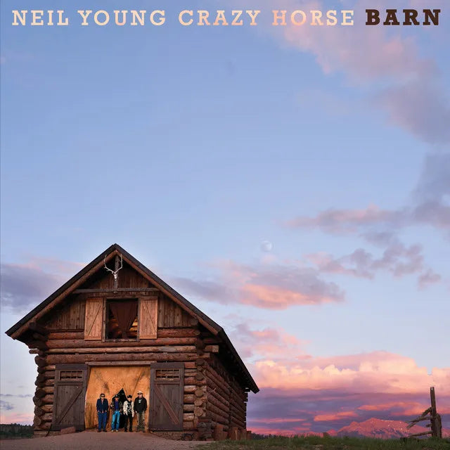 Music print | Neil Young & Crazy Horse - Barn poster connecté