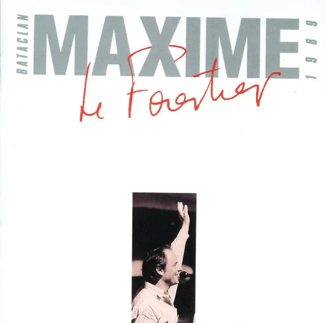 Music print | Maxime Le Forestier - Bataclan 89 poster connecté
