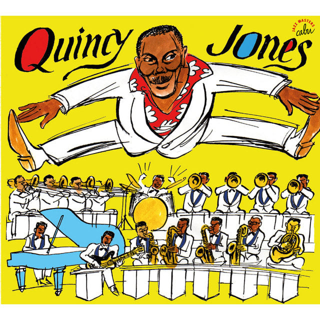 Music print | Quincy Jones - BD Music & Cabu Present Quincy Jones poster connecté