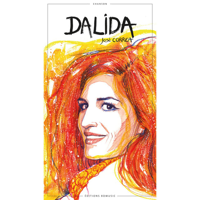 Music print | Dalida - BD Music Presents Dalida poster connecté