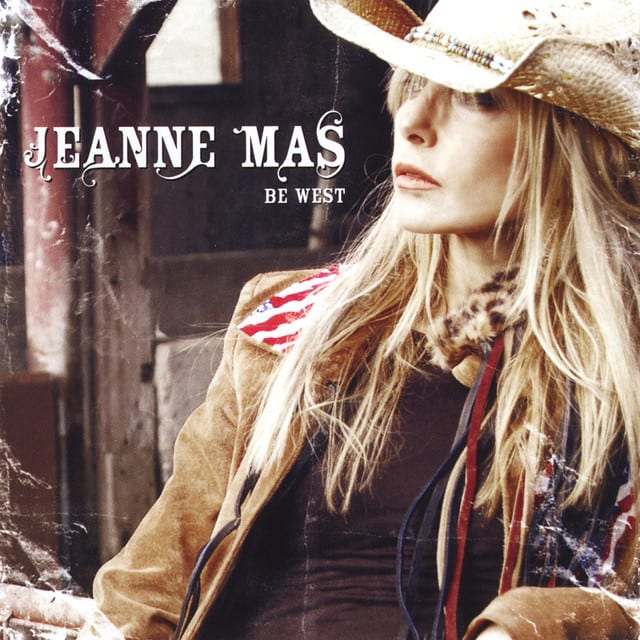 Music print | Jeanne Mas - Be West poster connecté