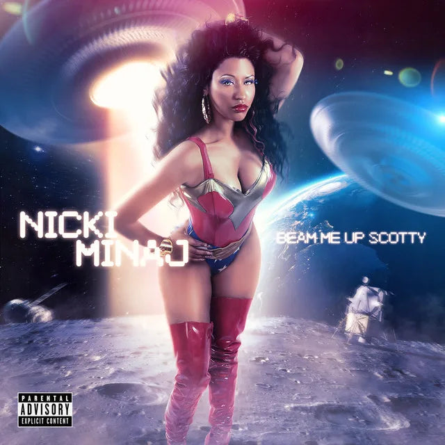 Music print | Nicki Minaj - Beam Me Up Scotty poster connecté
