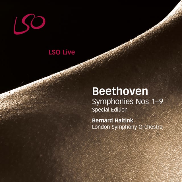 Music print | Ludwig van Beethoven & Bernard Haitink & London Symphony Orchestra - Beethoven: Symphonies Nos. 1-9 poster connecté