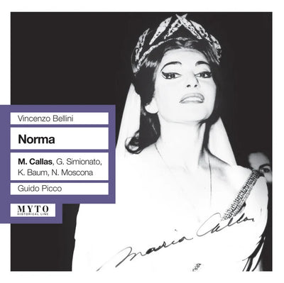 Music print | Vincenzo Bellini & Guido Picco & Maria Callas & Palacio de Bellas Artes Orchestra - Bellini: Norma (1950)