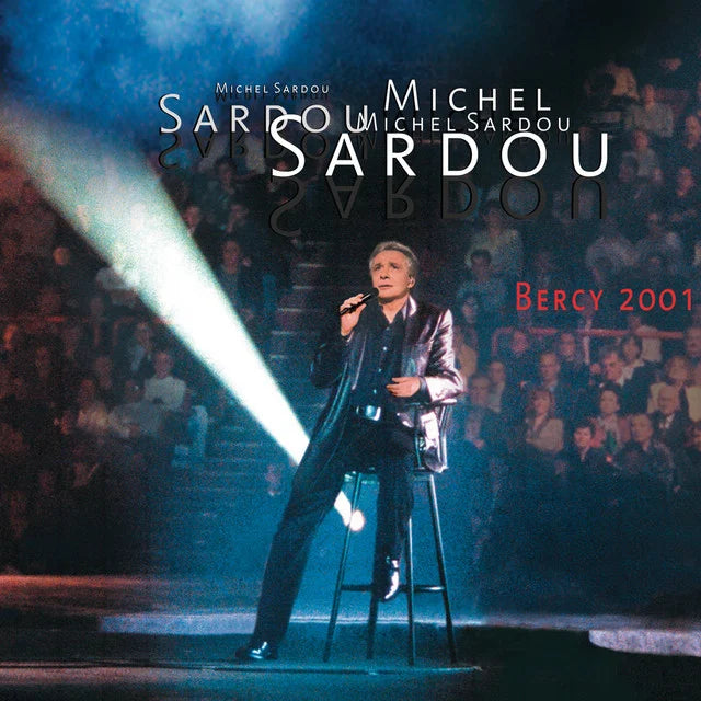 Music print | Michel Sardou - Bercy 2001 poster connecté