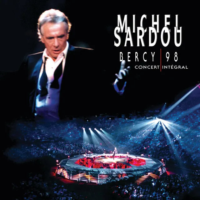 Music print | Michel Sardou - Bercy 98 poster connecté