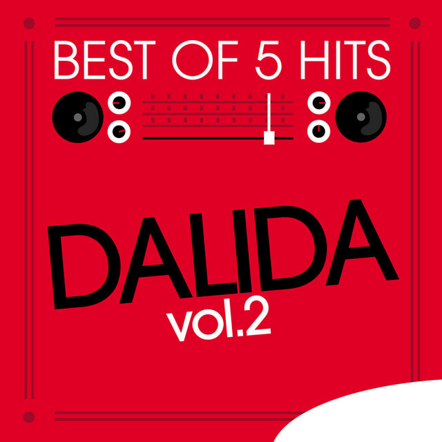 Music print | Dalida - Best of 5 Hits, Vol.2 - EP poster connecté