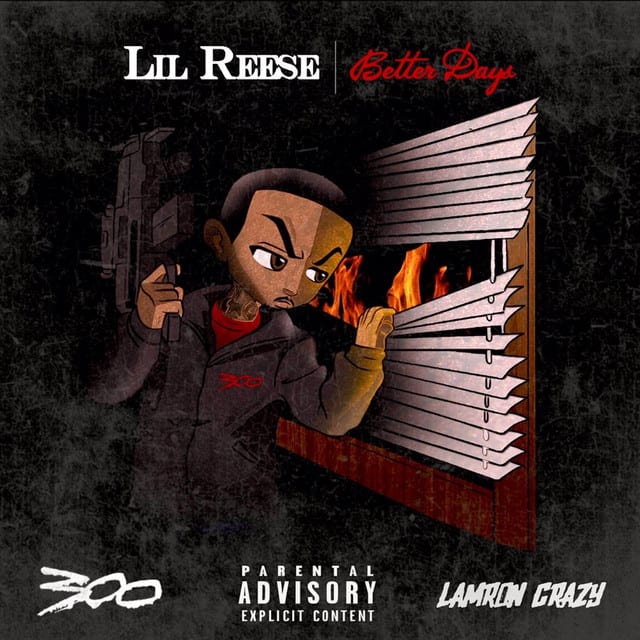 Music print | Lil Reese - Better Days poster connecté