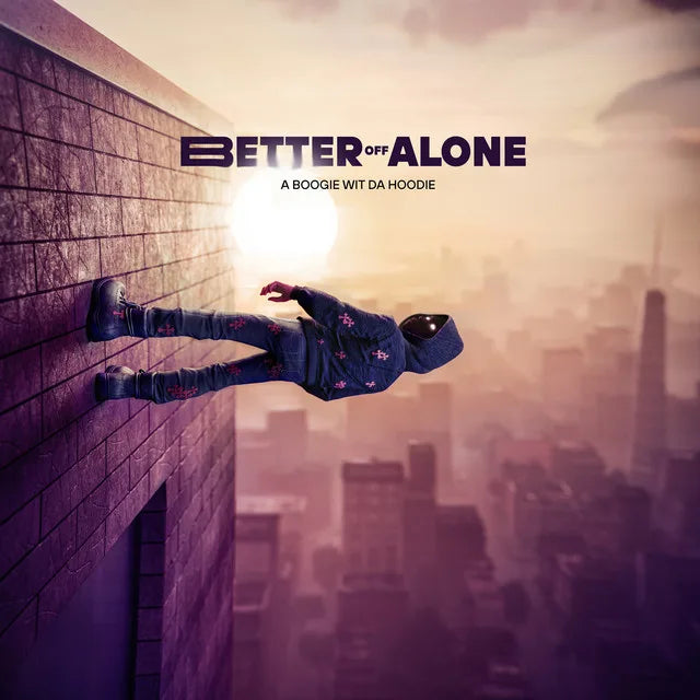 Music print | A Boogie Wit da Hoodie - Better Off Alone poster connecté