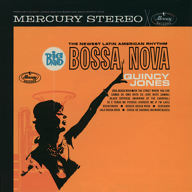 Music print | Quincy Jones - Big Band Bossa Nova poster connecté