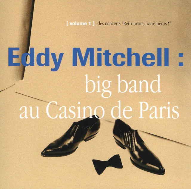 Music print | Eddy Mitchell - Big Band Casino De Paris 93 poster connecté
