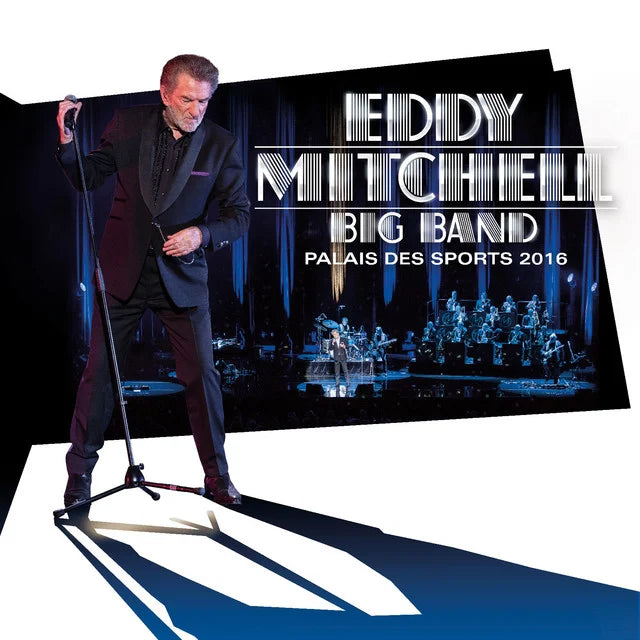 Music print | Eddy Mitchell - Big Band Palais des Sports 2016 (Live) poster connecté