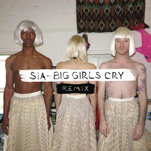 Music print | Sia - Big Girls Cry (Remixes) poster connecté