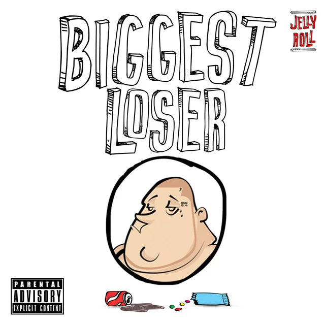 Music print | Jelly Roll - Biggest Loser poster connecté