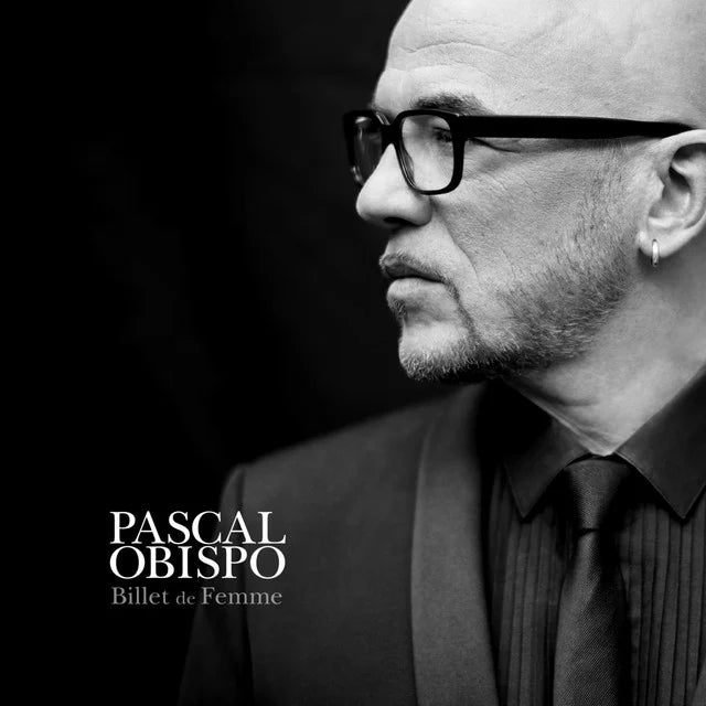 Music print | Pascal Obispo - Billet de femme poster connecté