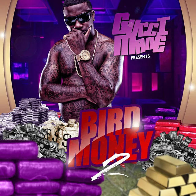 Music print | Gucci Mane - Bird Money 2 poster connecté