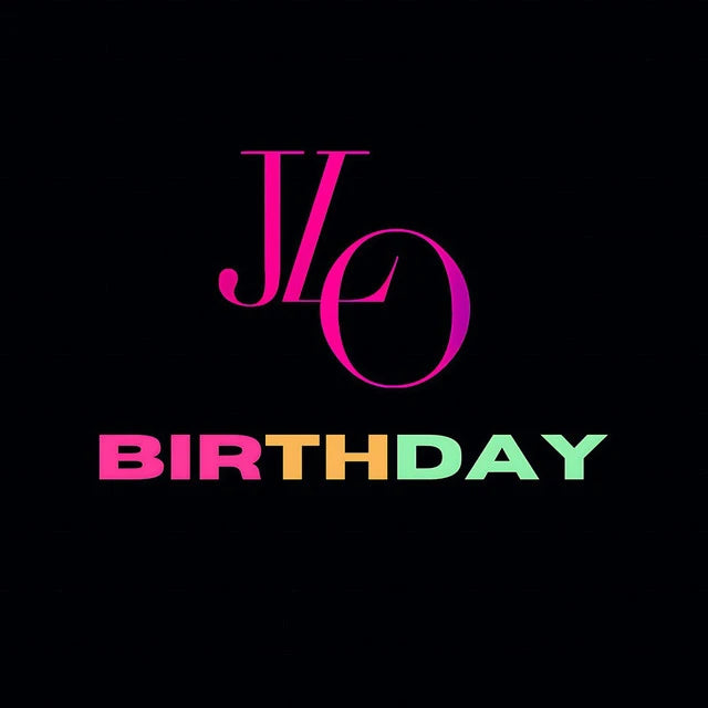 Music print | Jennifer Lopez - BIRTHDAY poster connecté