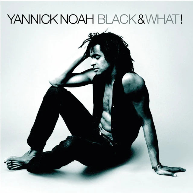 Music print | Yannick Noah - Black & What! poster connecté