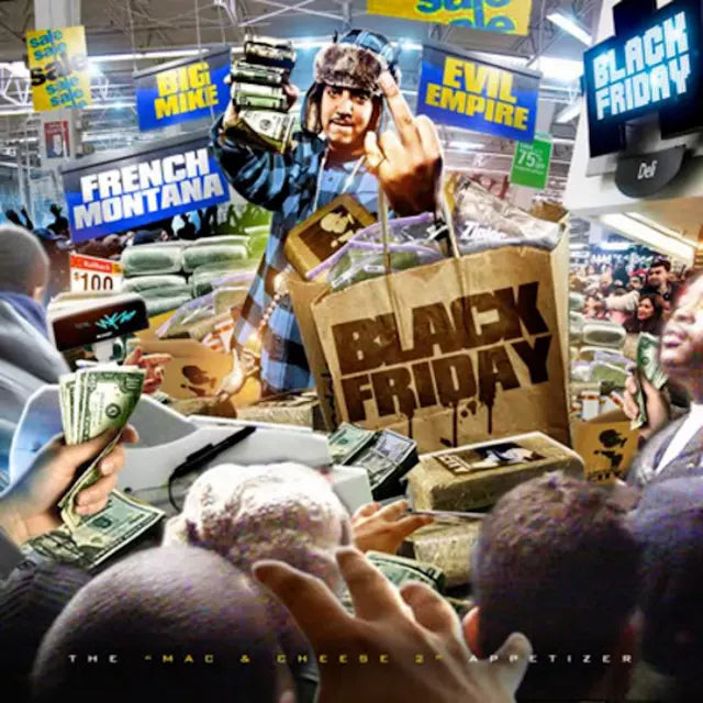 Music print | French Montana - Black Friday: The Mac & Cheese 2 Appetizer poster connecté