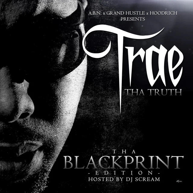 Music print | Trae Tha Truth - Black Print poster connecté
