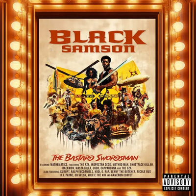 Music print | Wu-Tang Clan & Mathematics - Black Samson, the Bastard Swordsman