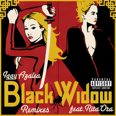 Music print | Iggy Azalea - Black Widow (Remixes)