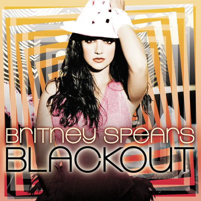 Music print | Britney Spears - Blackout poster connecté