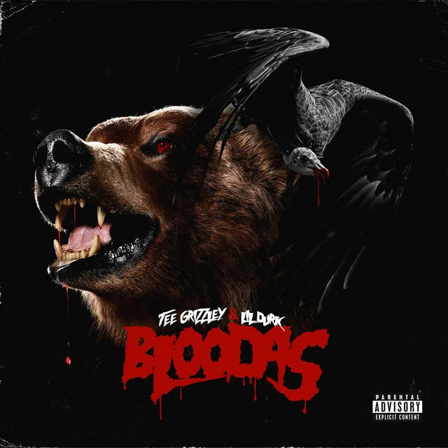 Music print | Tee Grizzley & Lil Durk - Bloodas poster connecté