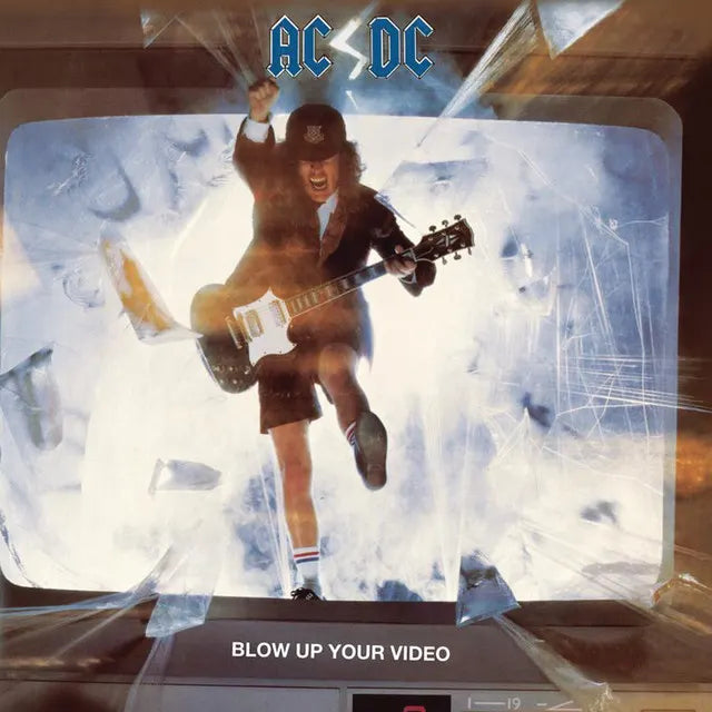 Music print | AC/DC - Blow Up Your Video poster connecté