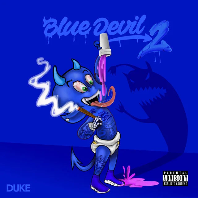 Music print | Lil Duke - Blue Devil 2 poster connecté