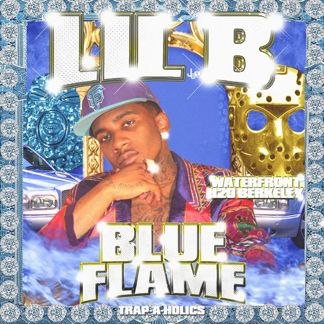 Music print | Lil B - Blue Flame poster connecté