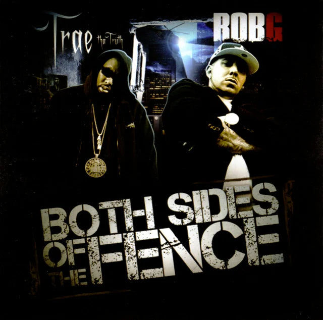 Music print | Trae Tha Truth & Rob G - Both Sides Of The Fence poster connecté