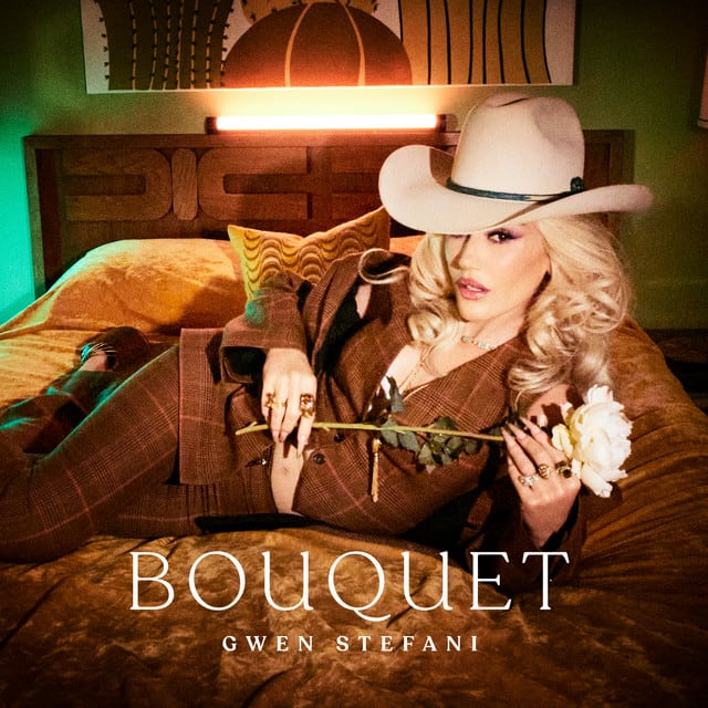 Music print | Gwen Stefani - Bouquet poster connecté