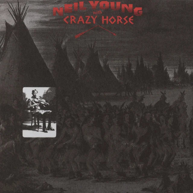 Music print | Neil Young & Crazy Horse - Broken Arrow poster connecté