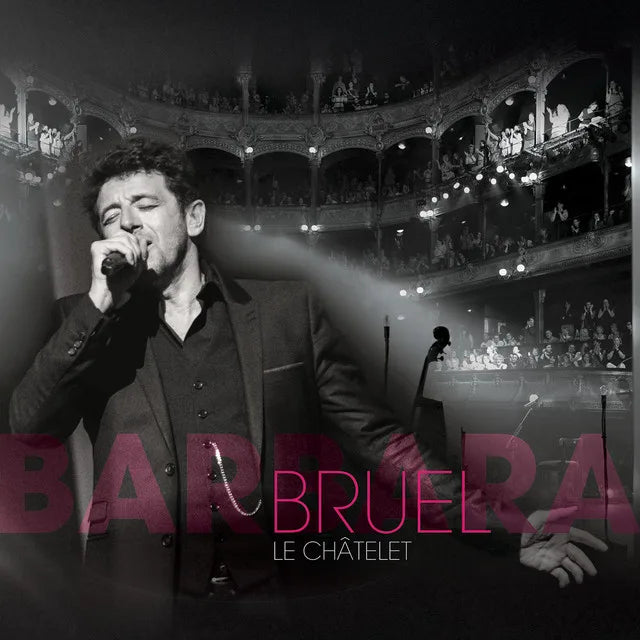 Music print | Patrick Bruel - Bruel Barbara - Le Châtelet (Live) poster connecté