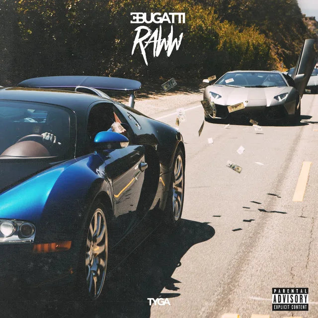 Music print | Tyga - Bugatti Raww poster connecté