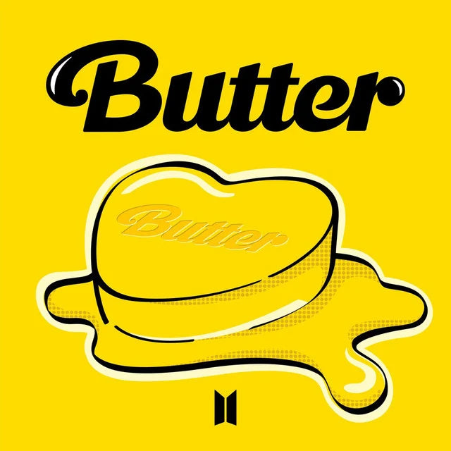 Music print | BTS - Butter (Hotter, Sweeter, Cooler) poster connecté