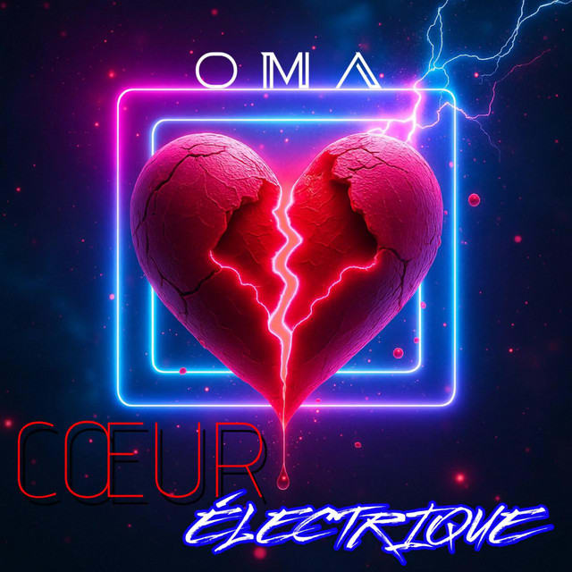 Music print | OMA - CŒUR ÉLECTRIQUE poster connecté
