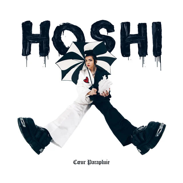 Music print | Hoshi - Cœur parapluie poster connecté