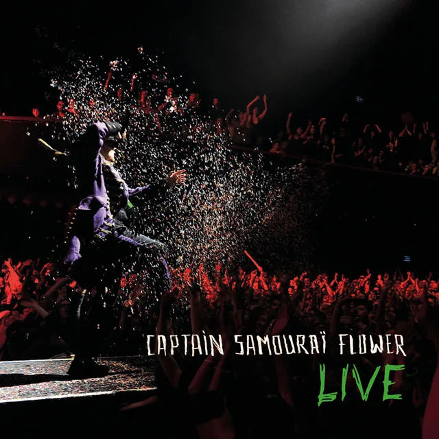 Music print | Pascal Obispo - Captain Samouraï Flower (Live) poster connecté