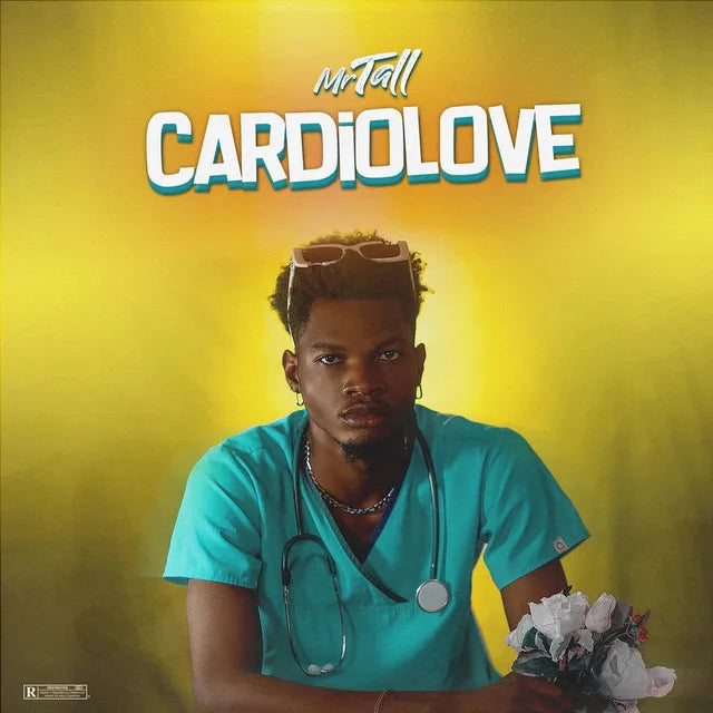 Affiche de l'album Cardiolove de Mr Tall, poster connecté NFC 30 × 30 cm