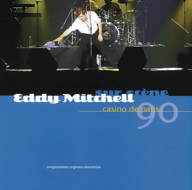 Music print | Eddy Mitchell - Casino De Paris 90 poster connecté