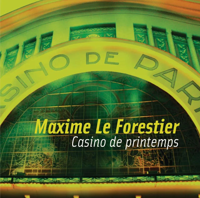 Music print | Maxime Le Forestier - Casino De Printemps poster connecté