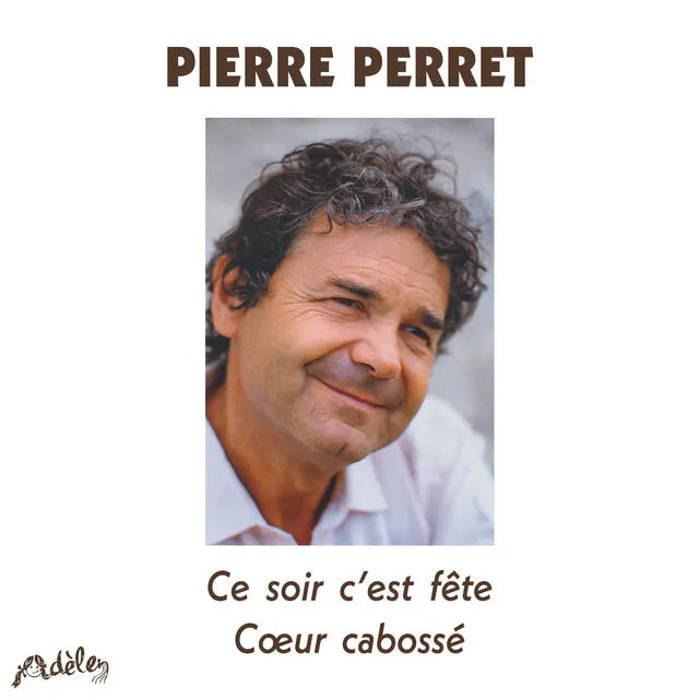 Music print | Pierre Perret - Ce soir c'est fête - Cœur cabossé poster connecté
