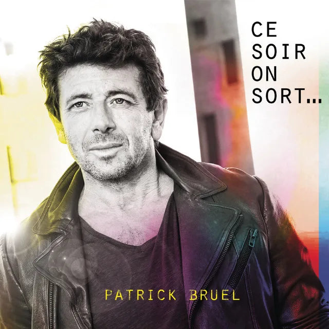 Music print | Patrick Bruel - Ce soir on sort... poster connecté