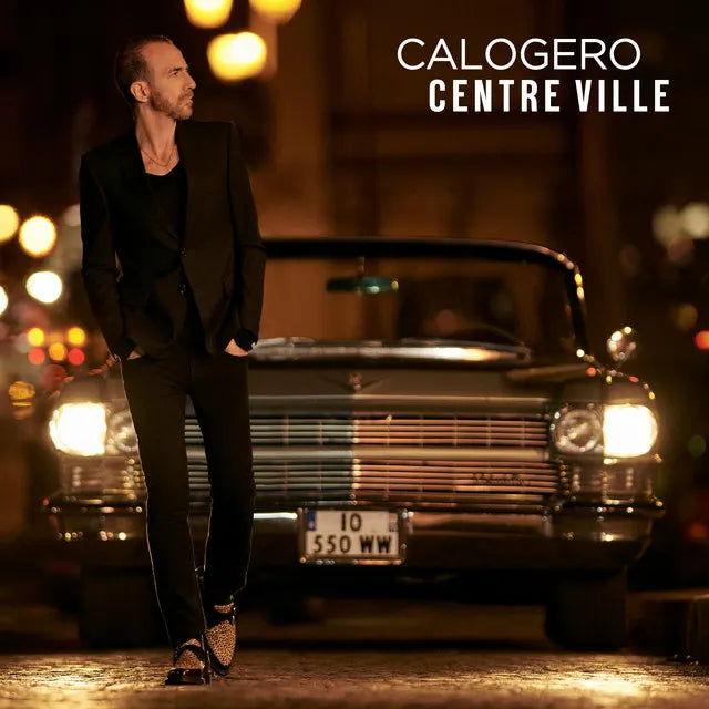 Music print | Calogero - Centre ville poster connecté