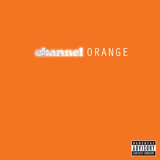 Music print | Franck Ocean - channel ORANGE poster connecté