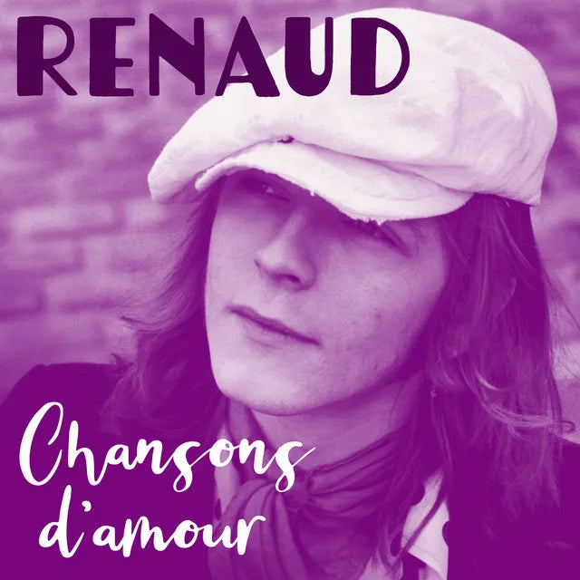 Music print | Renaud - Chansons d'amour poster connecté
