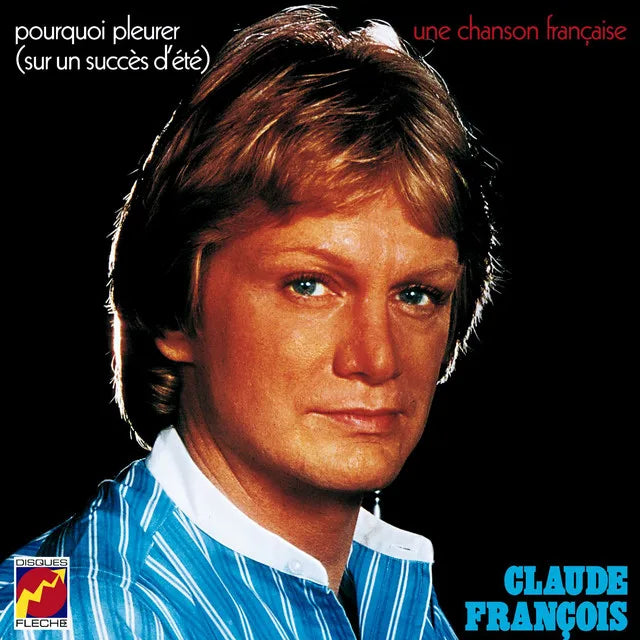 Music print | Claude François - Chansons françaises poster connecté