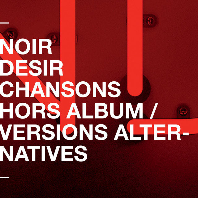 Music print | Noir Désir - Chansons hors album et versions alternatives poster connecté